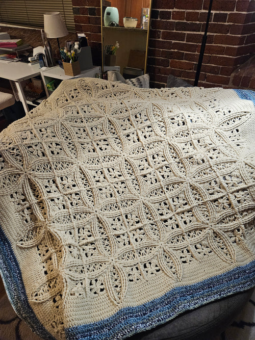Double Wedding Ring Heirloom Blanket