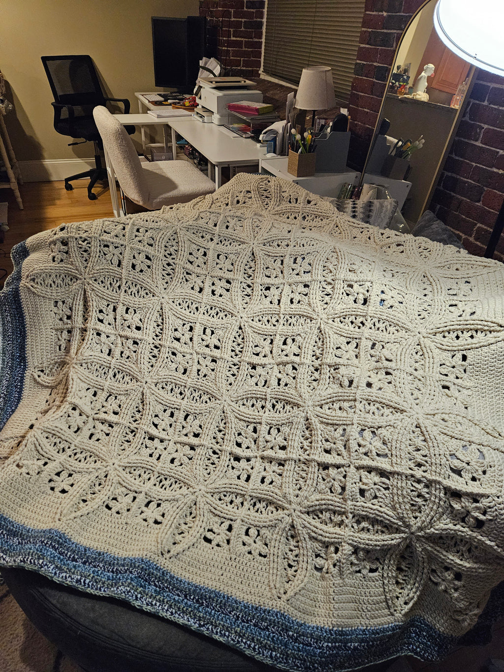 Double Wedding Ring Heirloom Blanket