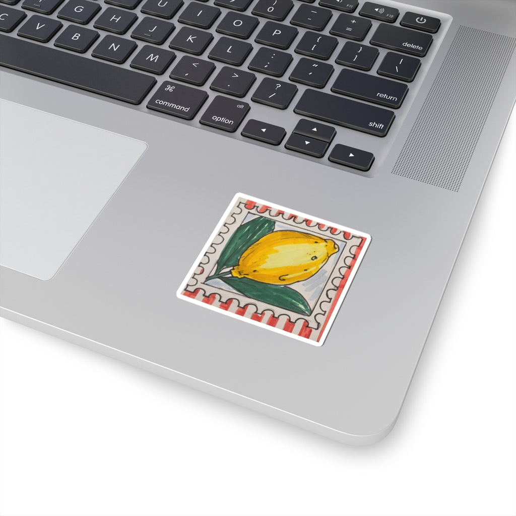 Lemon Stamp Sticker
